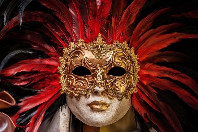 Venetiaans masker via Pixabay