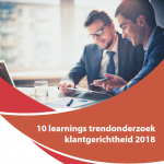 Tien learnings trendonderzoek klantgerichtheid 2018