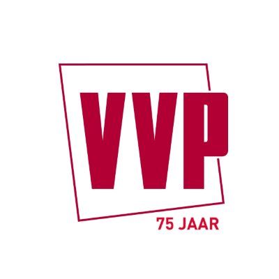 VVP 75 jaar logo Twitter