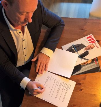 Willem Vreeswijk tekent overnamecontract 2018
