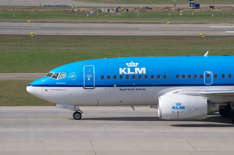 KLM vliegtuig via Pixabay