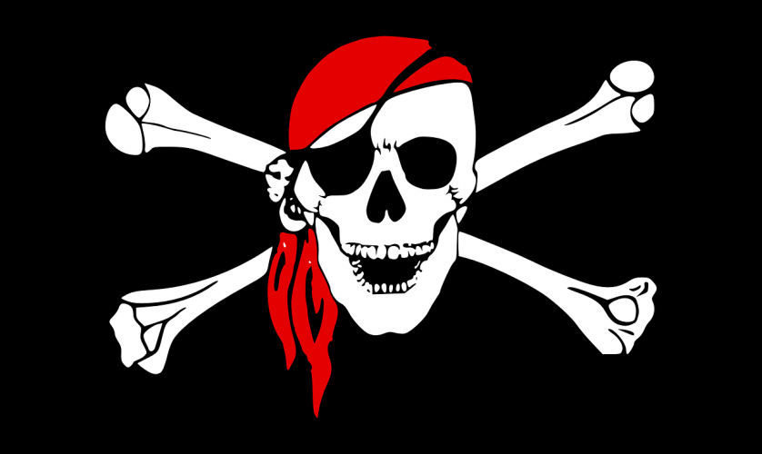 Piratenvlag via Pixabay